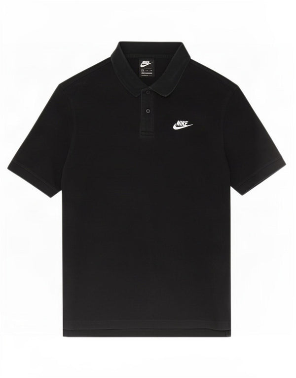 Nike Mens Polo Shirt XL Black Cotton
