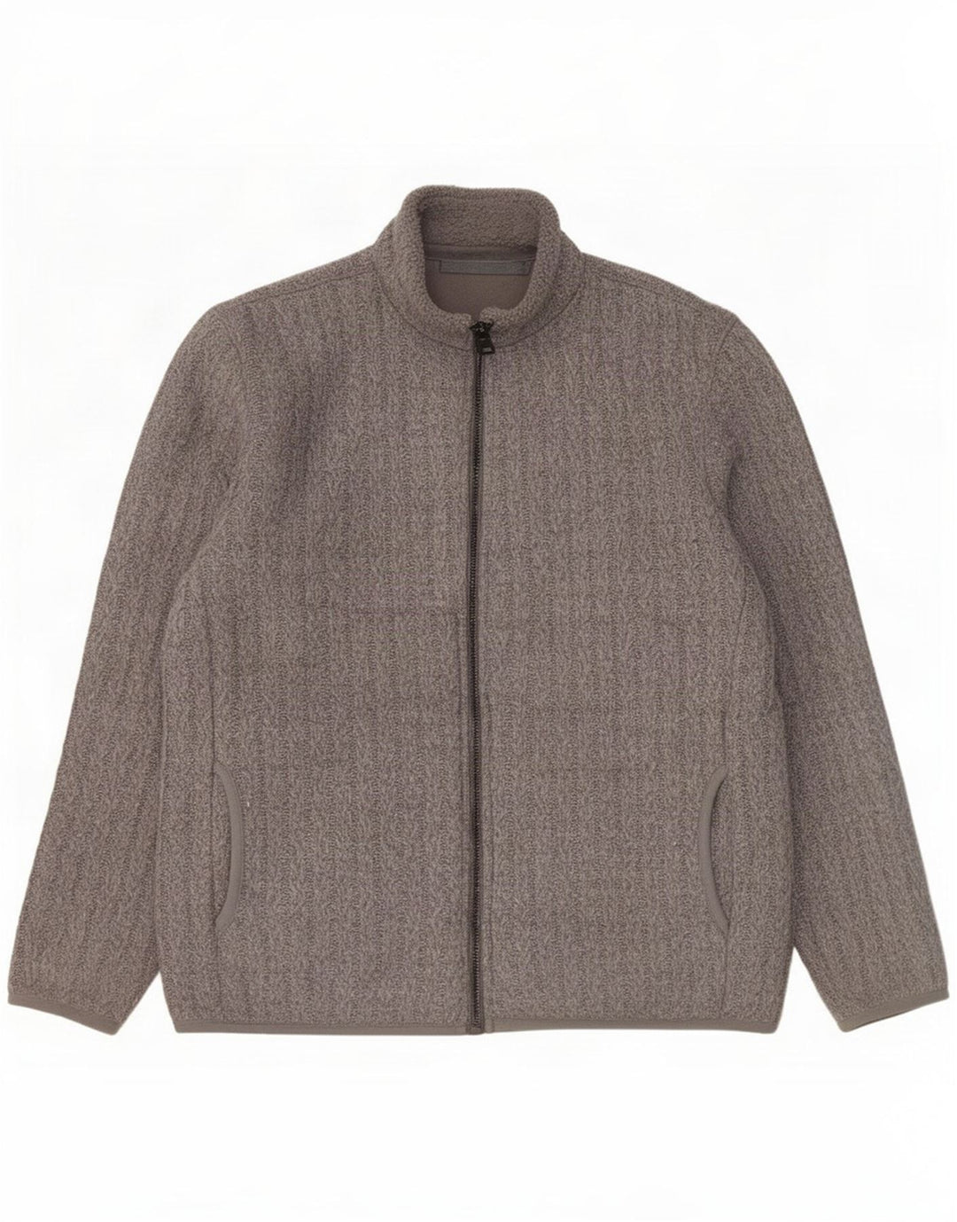 Marks & Spencer Mens Cardigan Sweater Large Grey Acrylic