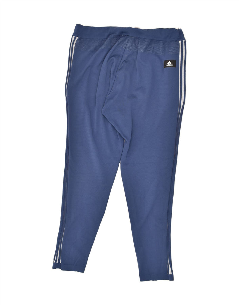 ADIDAS Mens Tracksuit Trousers Large Blue Polyester Vintage Adidas and Second-Hand Adidas from Messina Hembry 