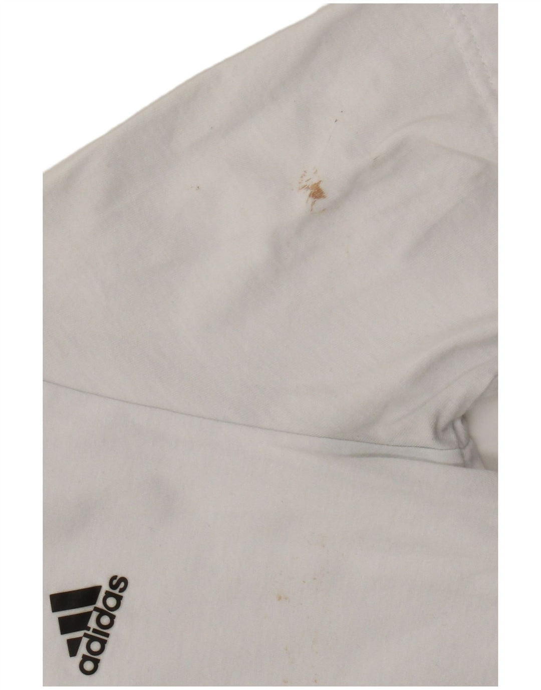 Adidas Boys T-Shirt Top 13-14 Years White Cotton