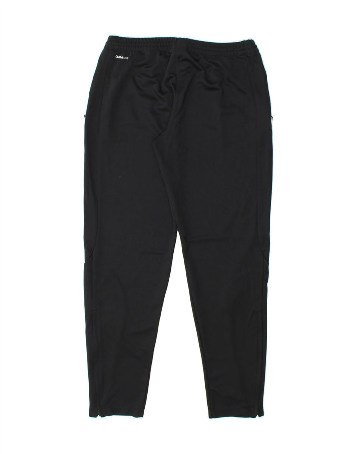 ADIDAS Womens Tracksuit Trousers UK 16/18 Large  Black Polyester Vintage Adidas and Second-Hand Adidas from Messina Hembry 