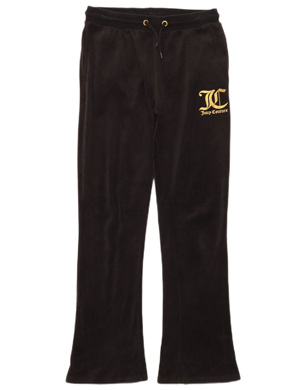 Juicy Couture Girls Graphic Tracksuit Trousers Joggers 14-15 Years Black