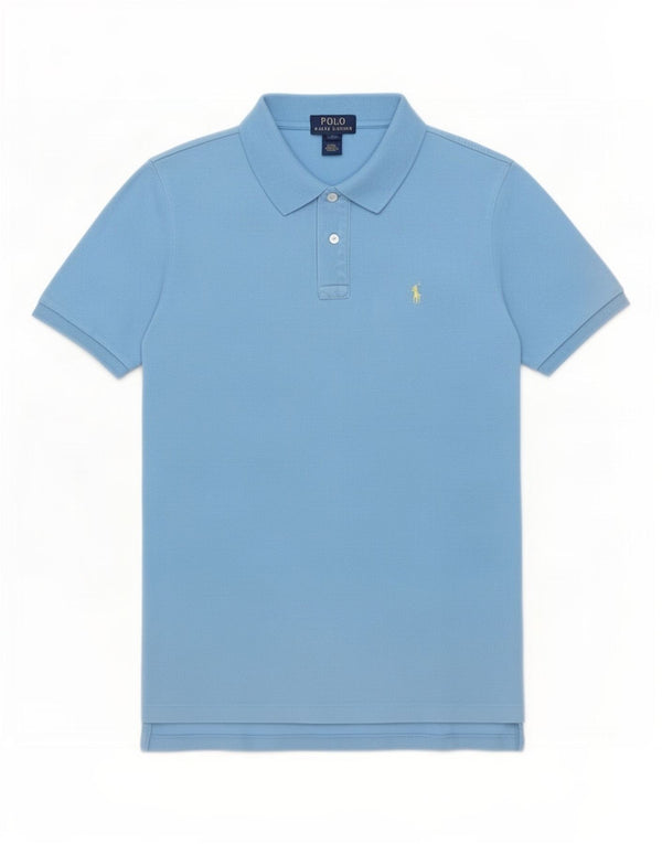 Polo Ralph Lauren Boys Polo Shirt 14-15 Years Large Blue Cotton