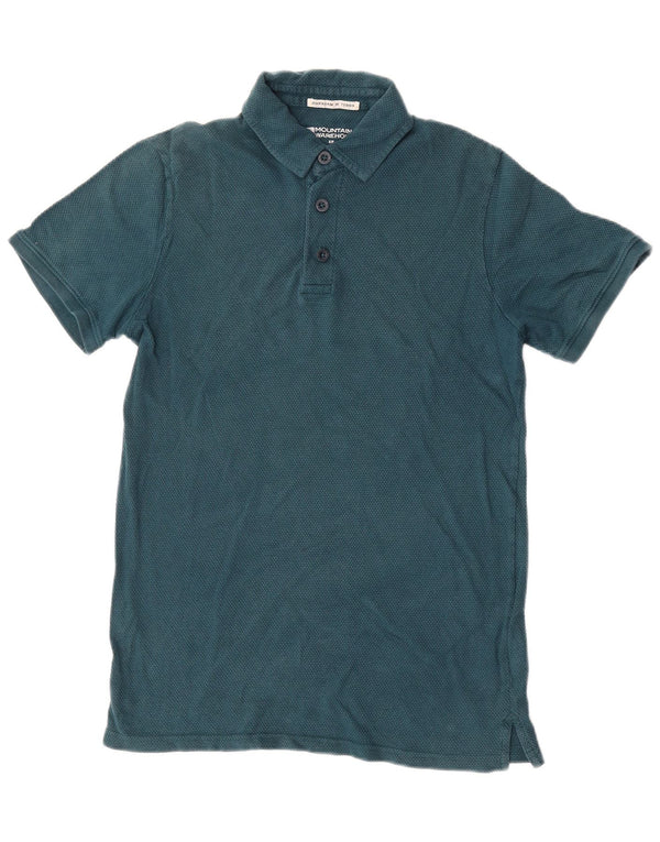 Mountain Warehouse Mens Polo Shirt Small Green Cotton