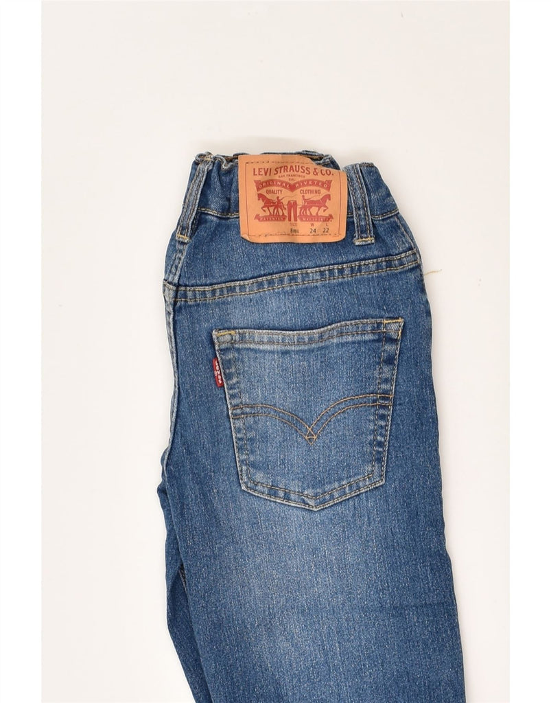 LEVI'S Boys 511 Slim Jeans 7-8 Years W24 L22 Blue Cotton | Vintage Levi's | Thrift | Second-Hand Levi's | Used Clothing | Messina Hembry 