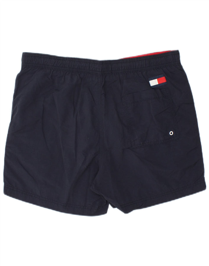 Tommy Hilfiger Mens Slim Fit Swimming Shorts Medium Navy Blue Colourblock