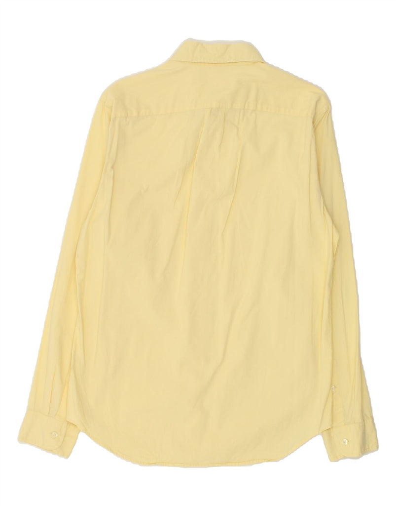 J. CREW Mens Shirt Small Yellow Cotton | Vintage J. Crew | Thrift | Second-Hand J. Crew | Used Clothing | Messina Hembry 