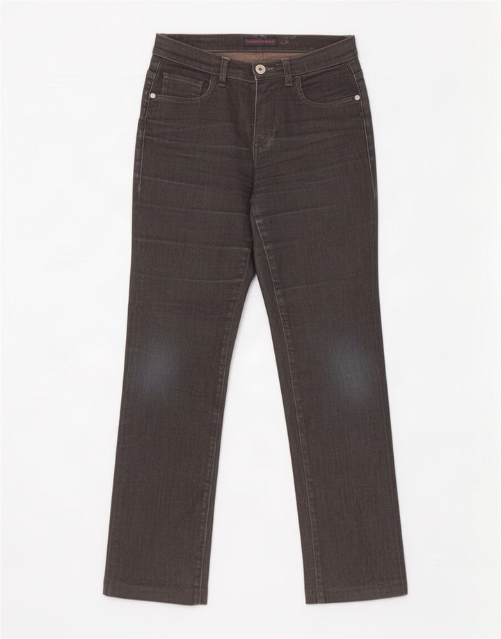 Trussardi Womens Straight Jeans W28 L28 Black