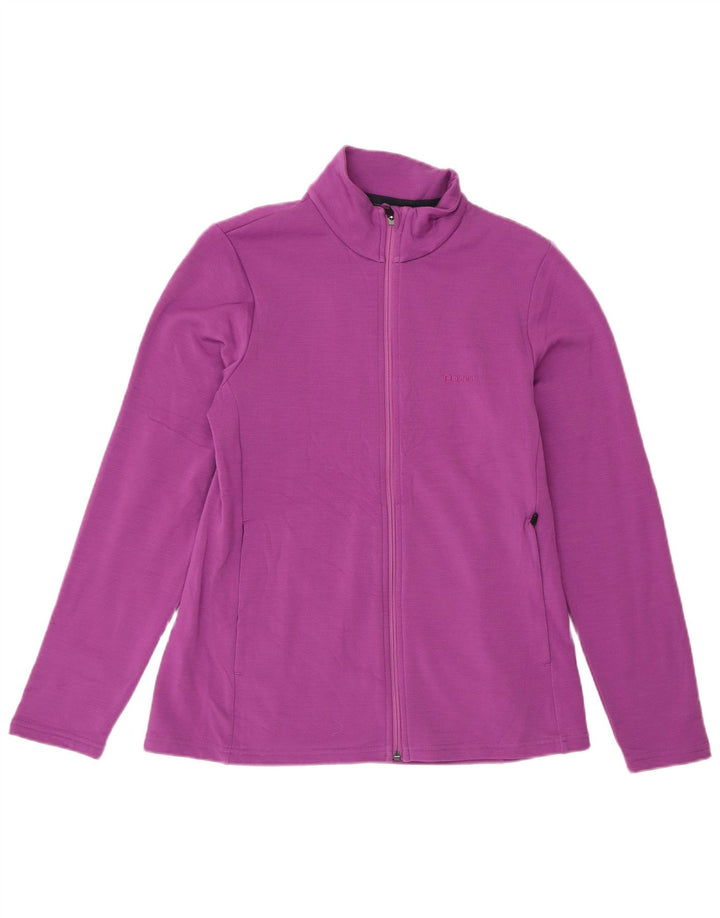 Rohan Womens Tracksuit Top Jacket UK 10 Small Purple Polyester