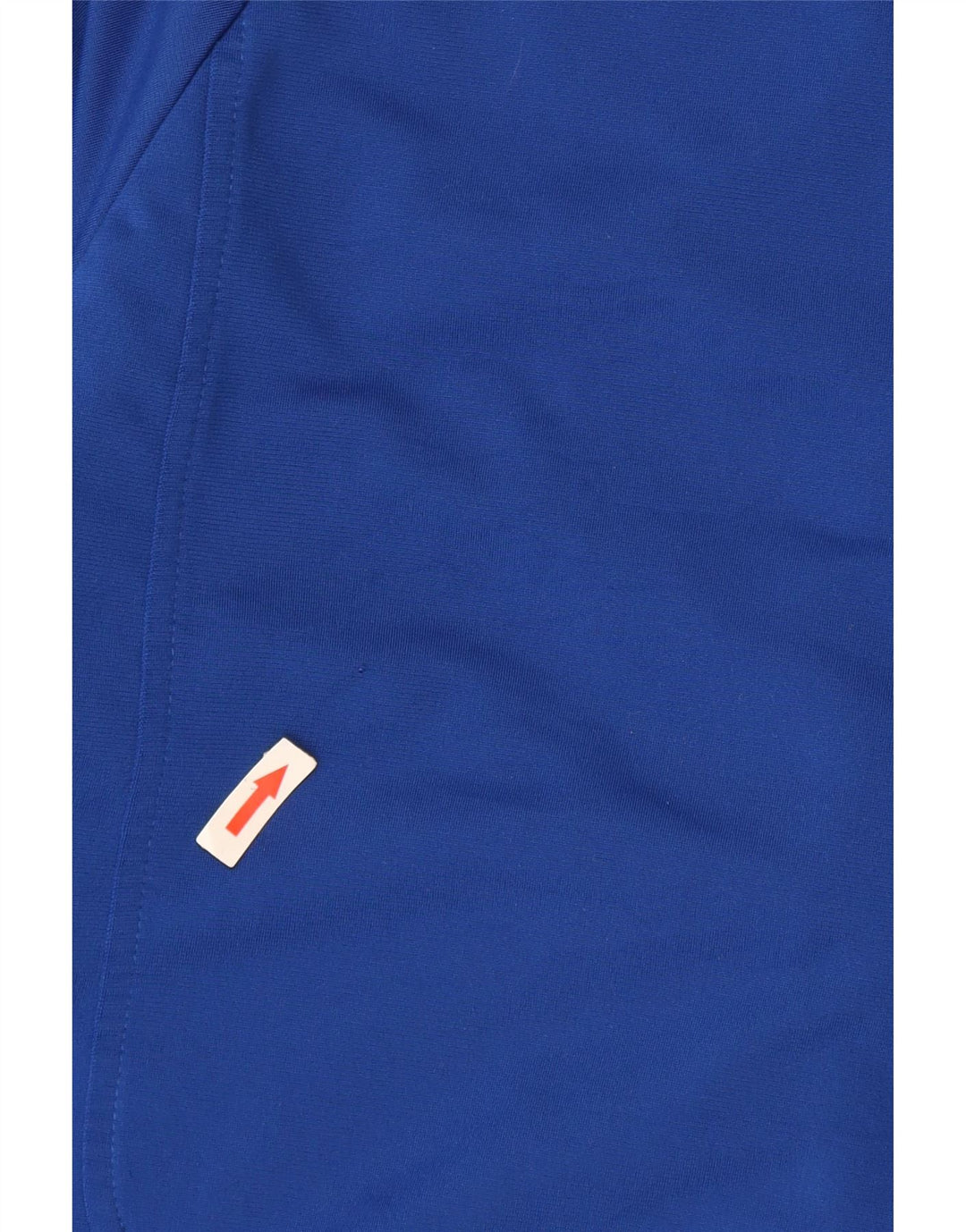 Adidas Mens Tracksuit Top Jacket Medium Blue Colourblock Polyester