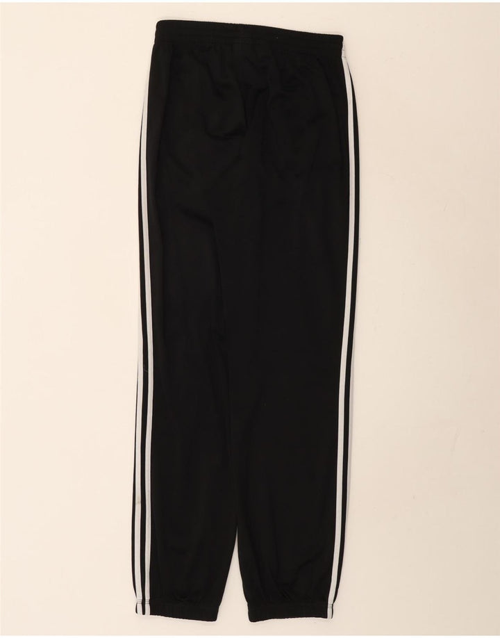 Adidas Boys Tracksuit Trousers Joggers 15-16 Years Black Polyester