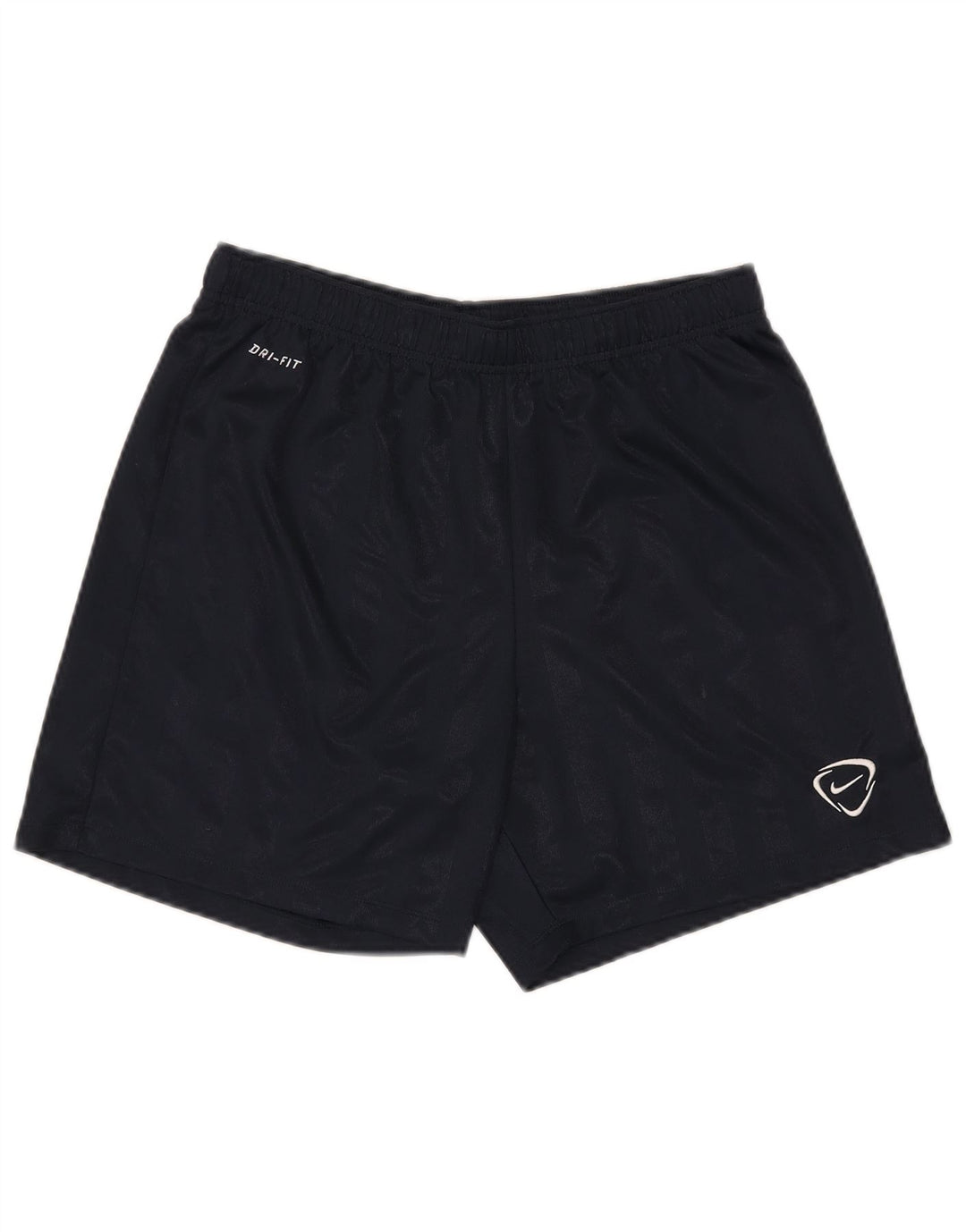 Nike Mens Dri Fit Sport Shorts Medium Navy Blue Striped Polyester