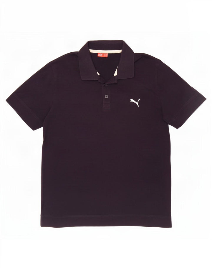 Puma Mens Polo Shirt XL Navy Blue