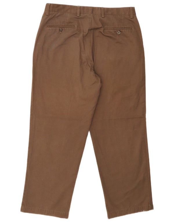 Dockers Mens Relaxed Fit Chino Trousers W34 L29 Beige Cotton