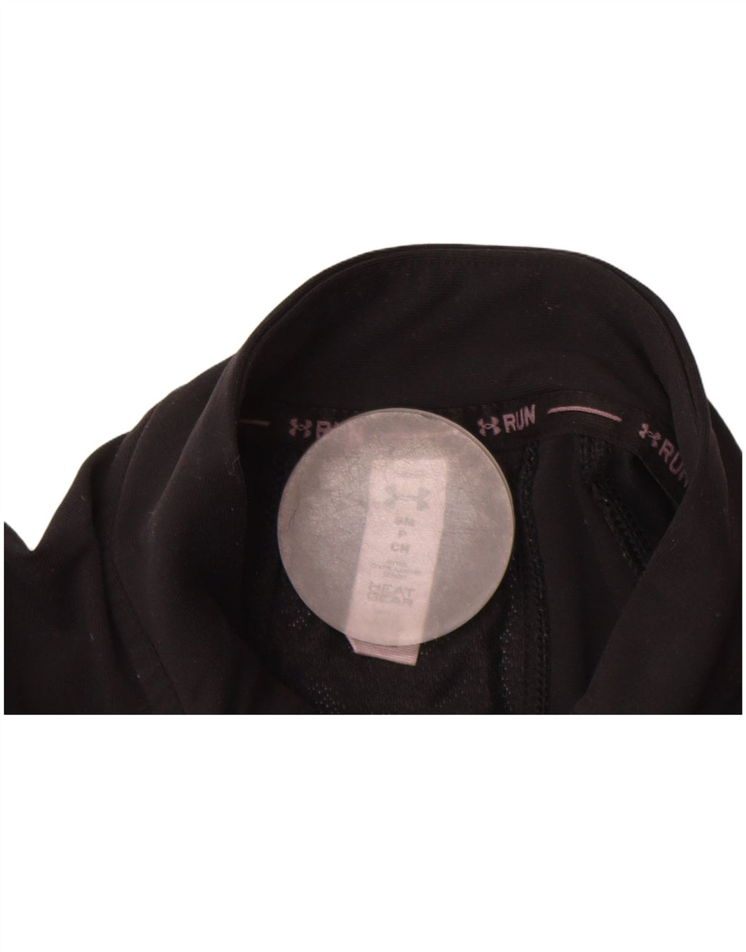 Under Armour Womens Heat Gear Top Long Sleeve UK 10 Small Black Elastomere