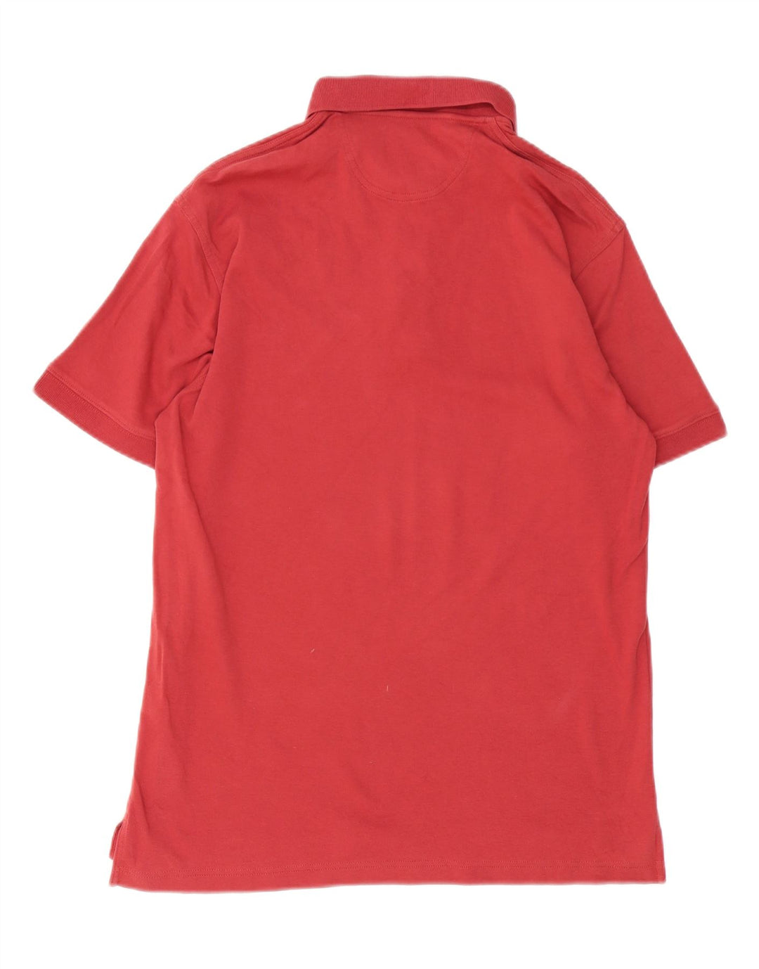 Eddie Bauer Mens Polo Shirt Medium Red Cotton