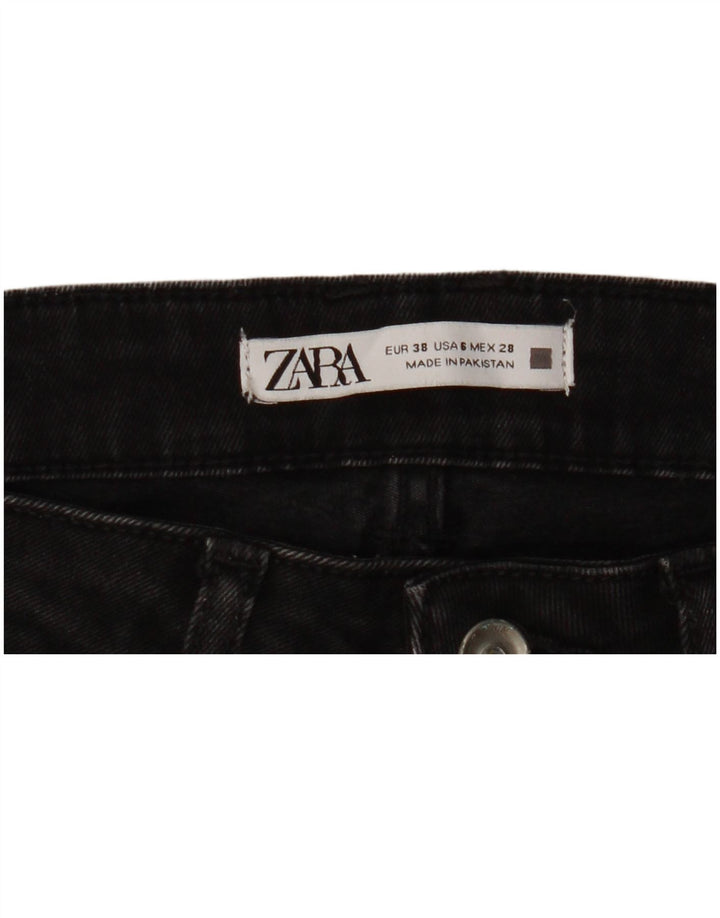 Zara Womens Skinny Jeans EU 38 Small W28 L27 Black