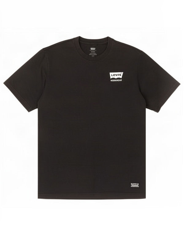 Levi's Mens Relaxed T-Shirt Top Small Black Cotton