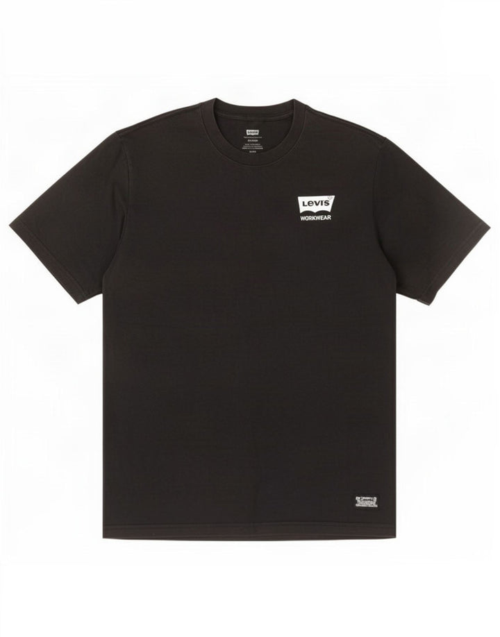 Levi's Mens Relaxed T-Shirt Top Small Black Cotton