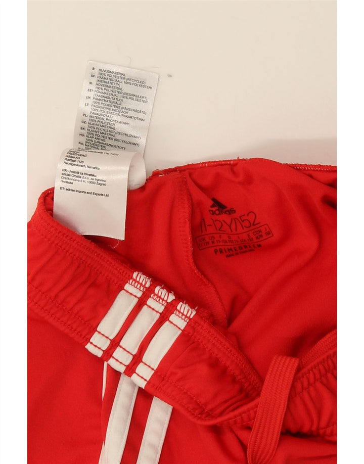 Adidas Boys Aeroready Sport Shorts 11-12 Years  Red Polyester