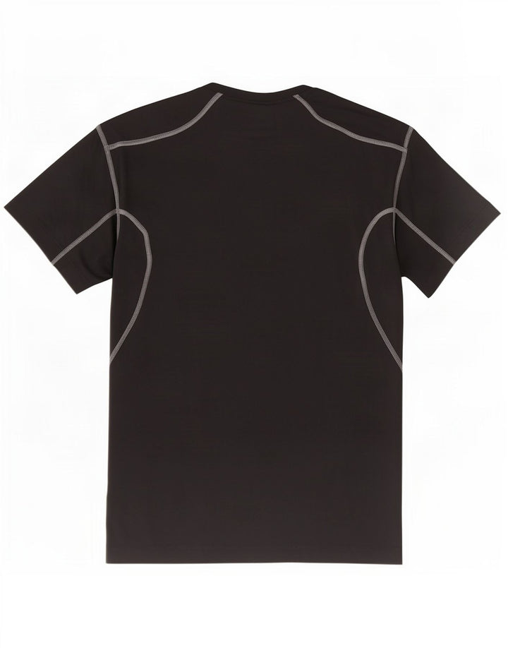 Nike Mens T-Shirt Top Large Black Polyester