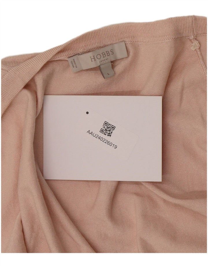 Hobbs Womens Bolero Jumper UK 14 Large Beige