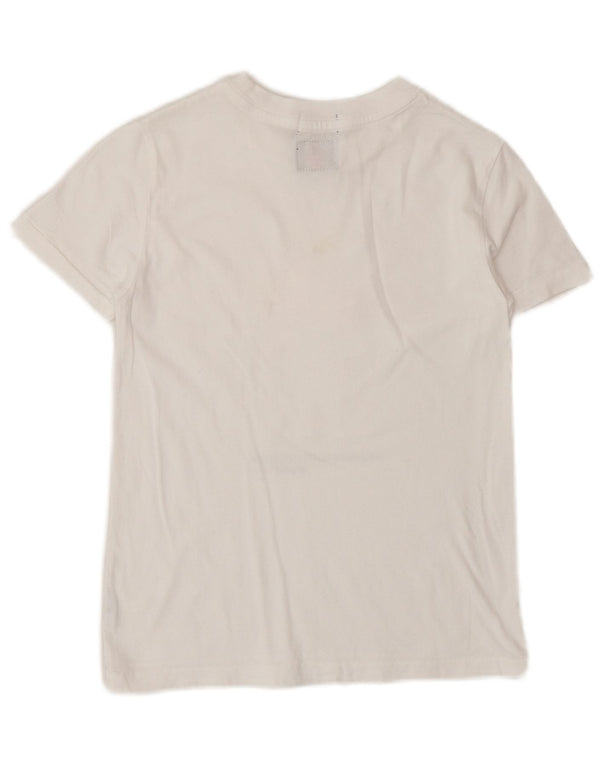 POLO RALPH LAUREN Boys Graphic T-Shirt Top 6-7 Years White