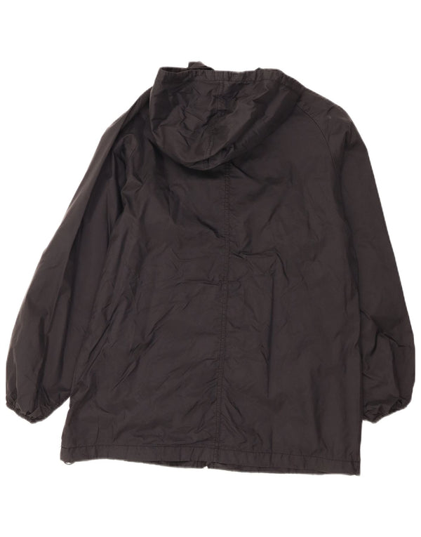 Champion Boys Hooded Rain Jacket 13-14 Years XL Black