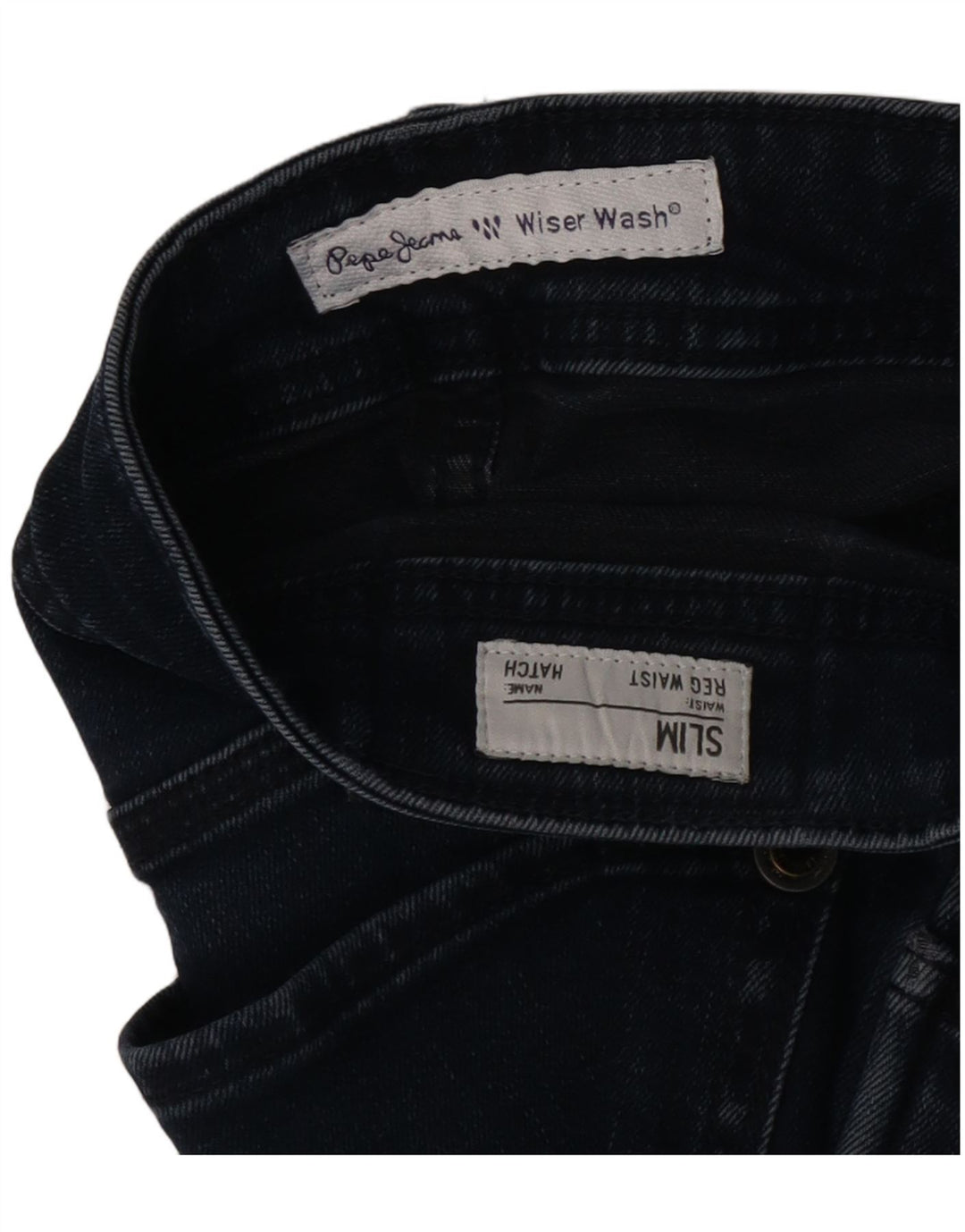 PEPE Jeans Mens Slim Jeans W36 L33 Navy Blue