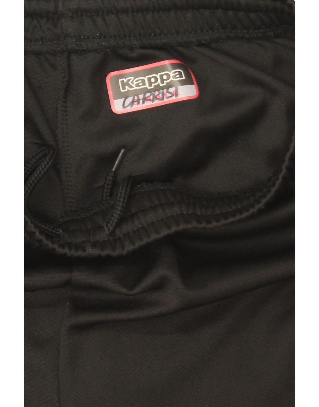 Kappa Mens Tracksuit Trousers Small Black Polyester
