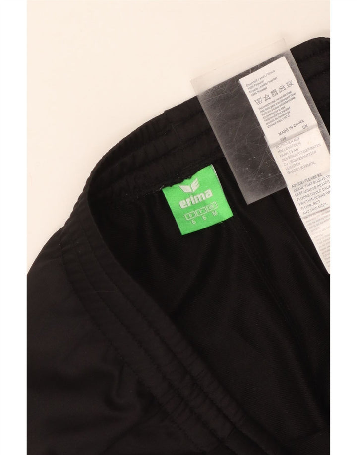 Erima Mens Tracksuit Trousers Medium Black Polyester