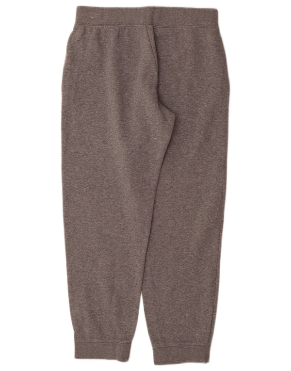 Nike Girls Tracksuit Trousers 13-14 Years XL Grey Flecked Cotton