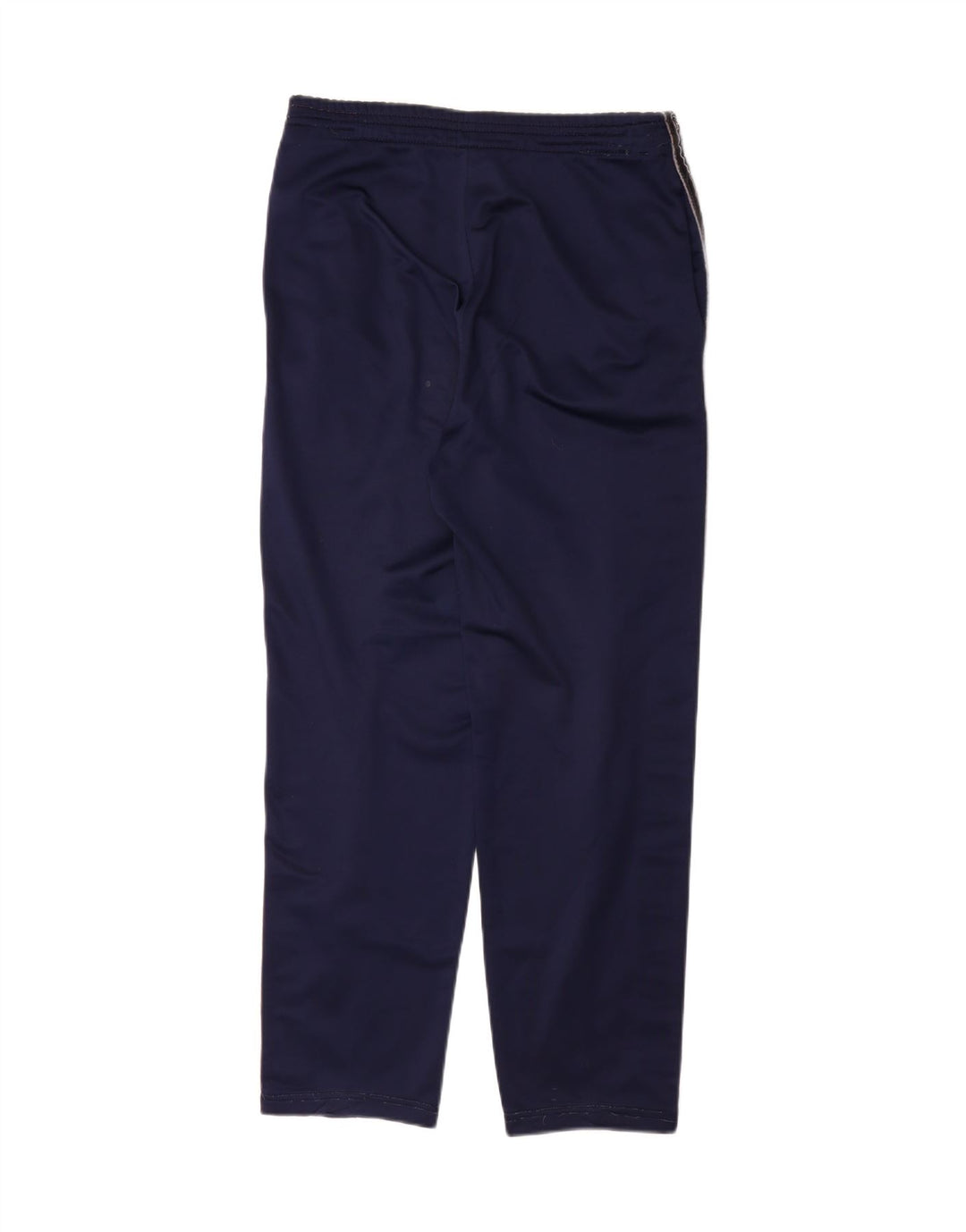 CHAMPION Mens Graphic Tracksuit Trousers Small  Navy Blue Polyester Vintage Champion and Second-Hand Champion from Messina Hembry 