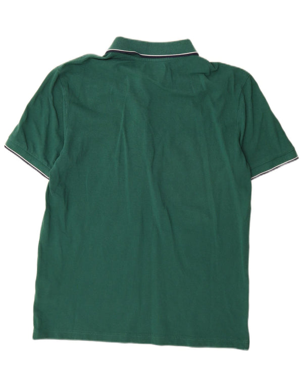 Kappa Mens Polo Shirt Large Green Cotton