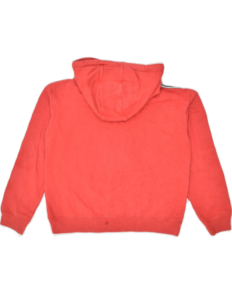 CHAMPION Womens Crop Graphic Hoodie Jumper UK 6 XS Red Cotton | Vintage Champion | Thrift | Second-Hand Champion | Used Clothing | Messina Hembry 