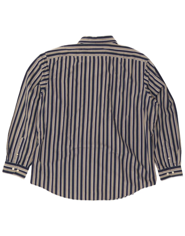 Gap Mens Classic Fit Shirt Size 18 1/2 2XL Multicoloured Striped Cotton