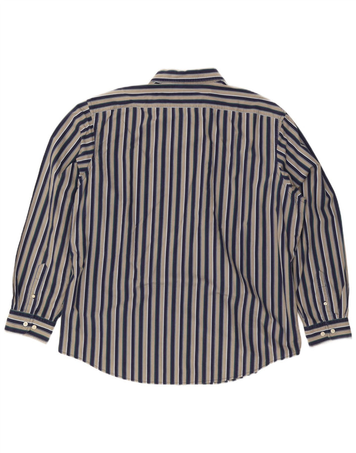 Gap Mens Classic Fit Shirt Size 18 1/2 2XL Multicoloured Striped Cotton