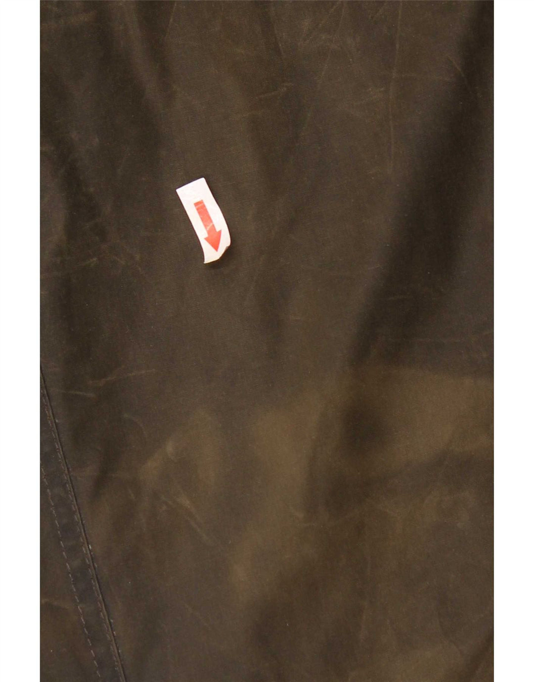 Barbour Mens Waxed Cotton Jacket UK 38 Medium Khaki Cotton