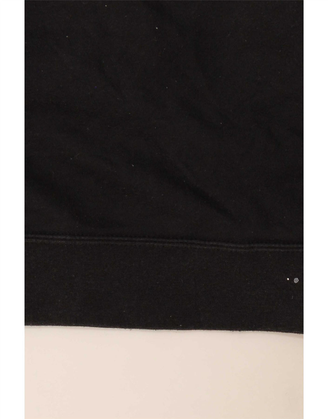 Hurley Womens Oversized Crop Graphic Sweatshirt Jumper UK 10 Small Black