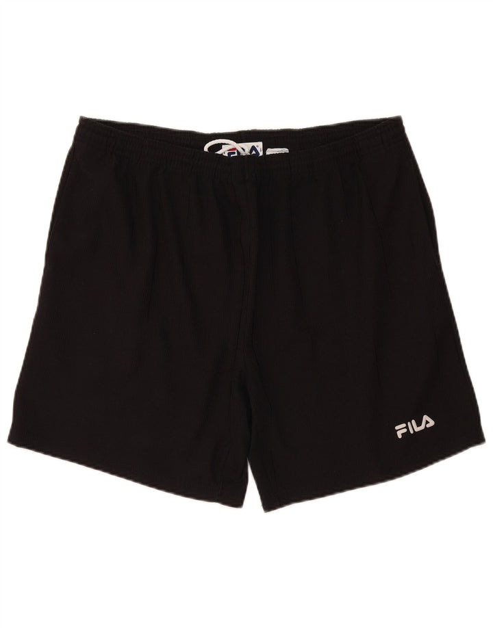 Fila Mens Sport Shorts Medium Black Polyester