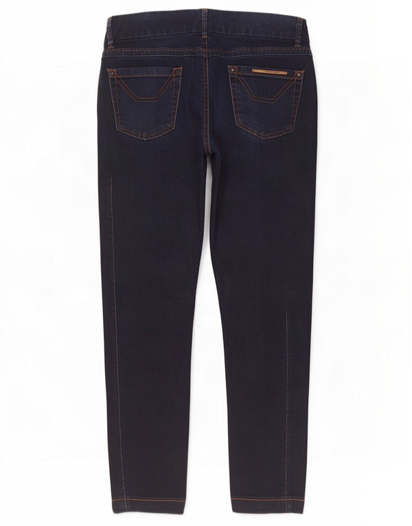Jeckerson Womens Slim Jeans W27 L27 Navy Blue Cotton