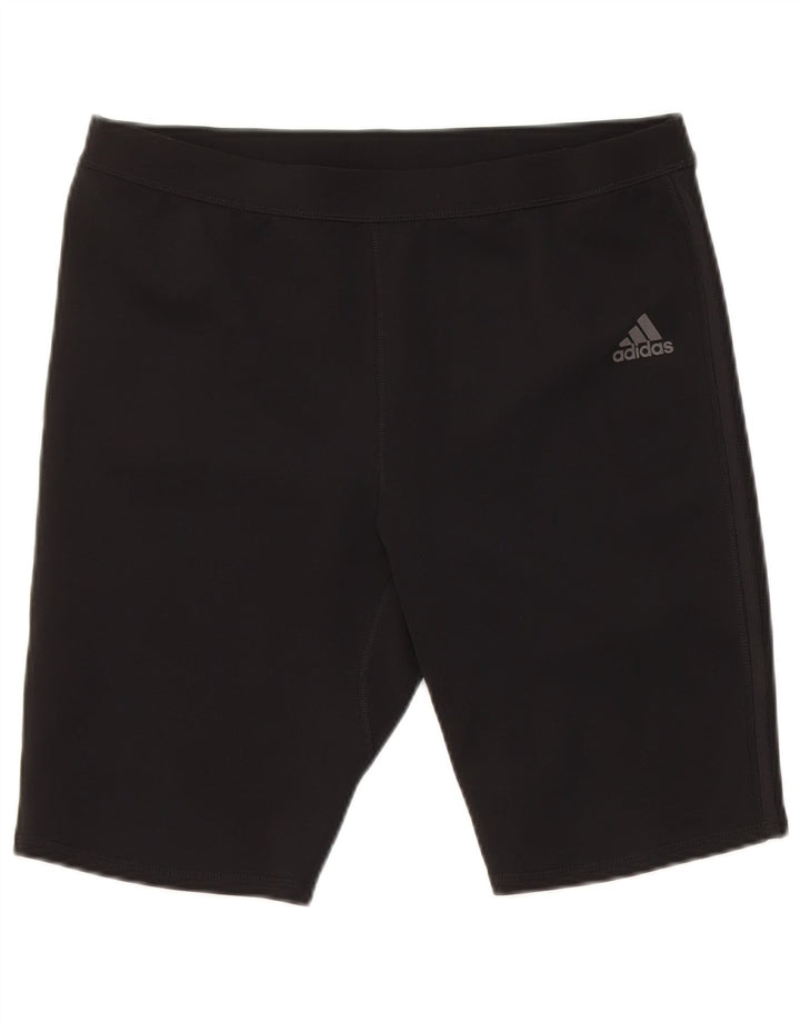 Adidas Womens Climacool Sport Shorts UK 18 XL Black Polyester
