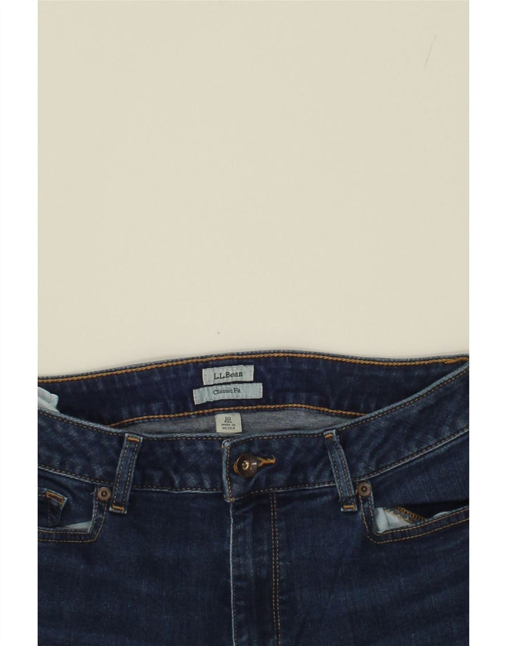 L.L.BEAN Womens Classic Fit Straight Jeans US 10 Medium W27 L28 Blue Vintage L.L.Bean and Second-Hand L.L.Bean from Messina Hembry 
