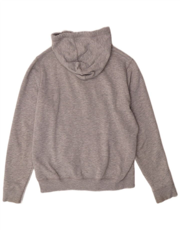 TOMMY HILFIGER Mens Regular Fit Zip Hoodie Sweater Medium Grey Flecked