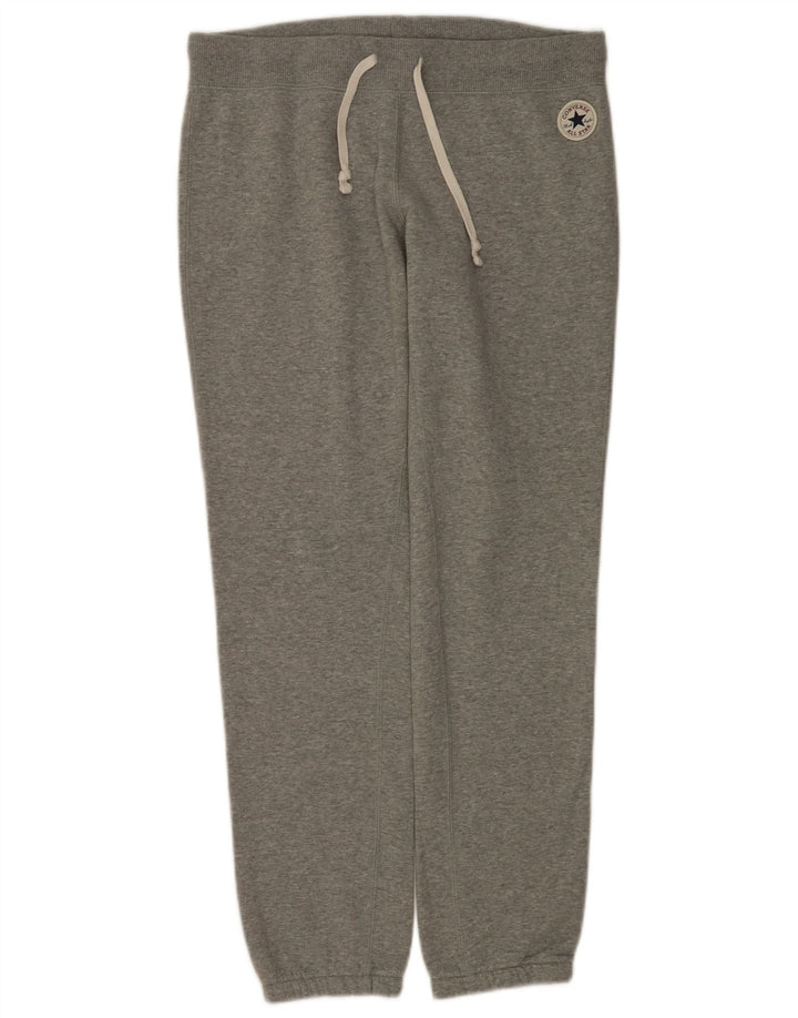 Converse Womens Chuck Taylor Tracksuit Trousers Joggers UK 14 Medium Grey