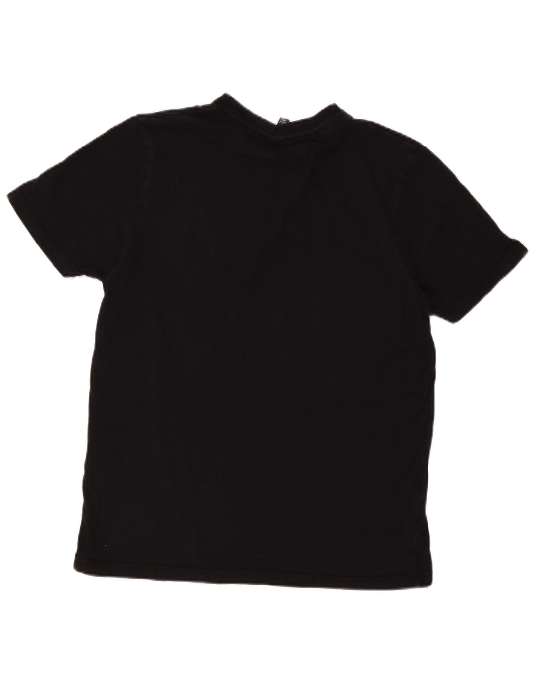 Ellesse Mens Slim Fit T-Shirt Top Large Black Cotton