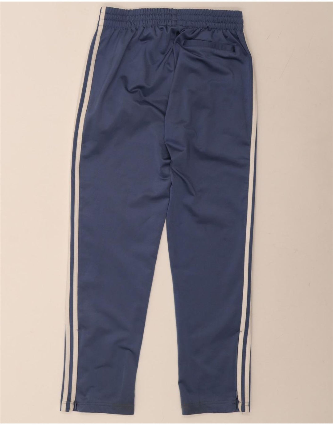 Adidas Mens Tracksuit Trousers Medium  Blue Polyester