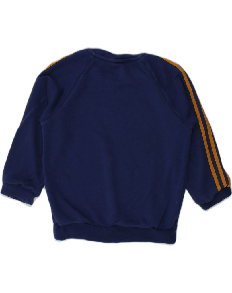 ADIDAS Boys Sweatshirt Jumper 3-4 Years Navy Blue | Vintage Adidas | Thrift | Second-Hand Adidas | Used Clothing | Messina Hembry 