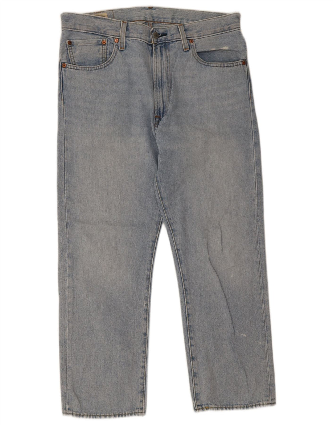 Levi's Mens 551 Straight Jeans W32 L28 Blue Cotton