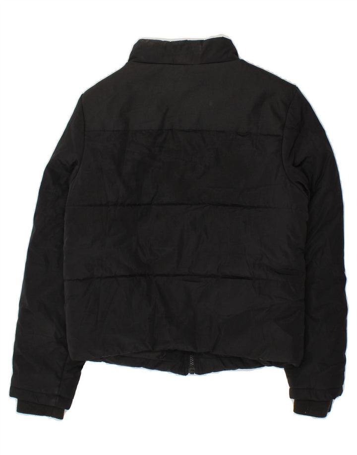 FILA Boys Padded Jacket 11-12 Years Black Polyester Vintage Fila and Second-Hand Fila from Messina Hembry 